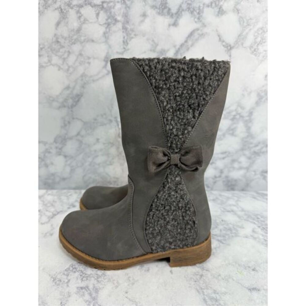 GC Shoes Girls Toddler Boots sz 2 Sherpa NEW # bag 20-A
